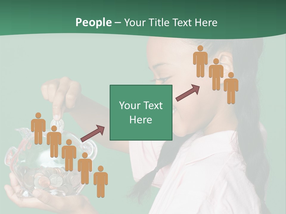 Pile Payment Group PowerPoint Template