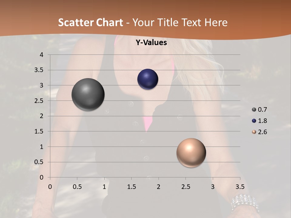 Mature Slender Happy PowerPoint Template