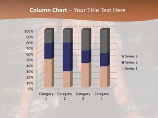 Mature Slender Happy PowerPoint Template