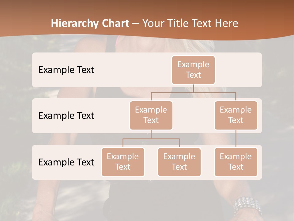 Mature Slender Happy PowerPoint Template