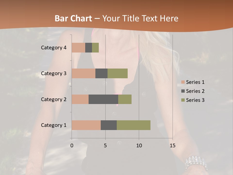 Mature Slender Happy PowerPoint Template