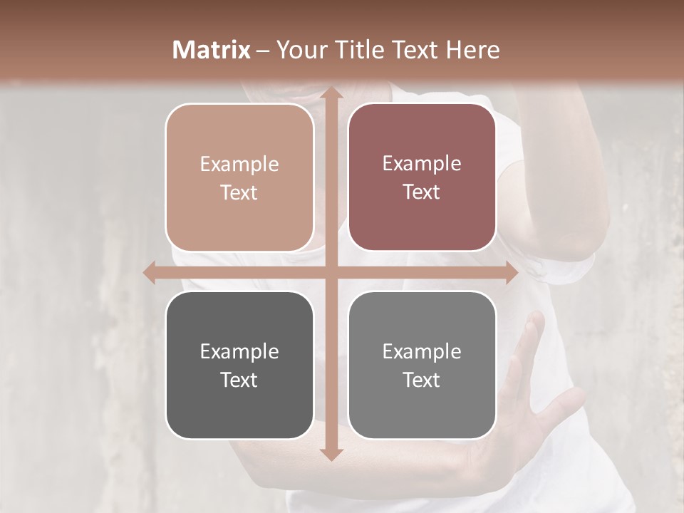 Exercise Meditation China PowerPoint Template