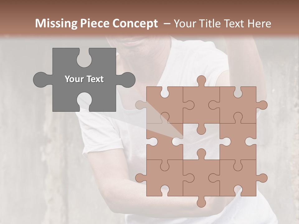 Exercise Meditation China PowerPoint Template