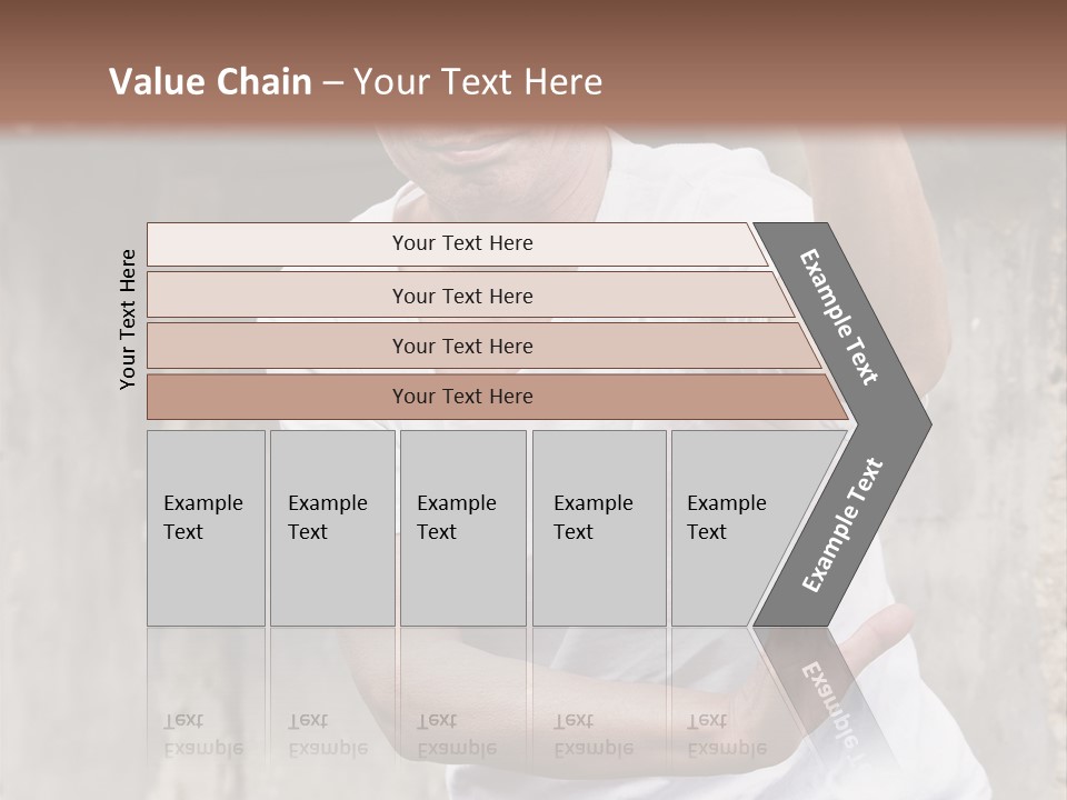 Exercise Meditation China PowerPoint Template