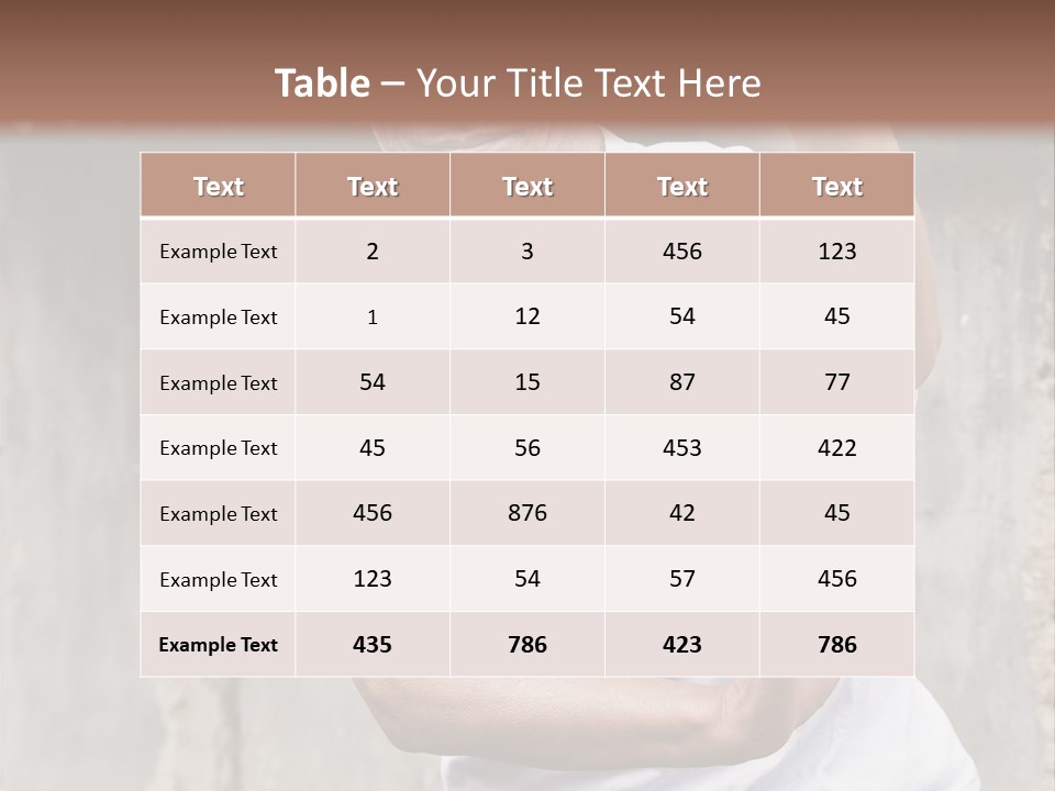 Exercise Meditation China PowerPoint Template