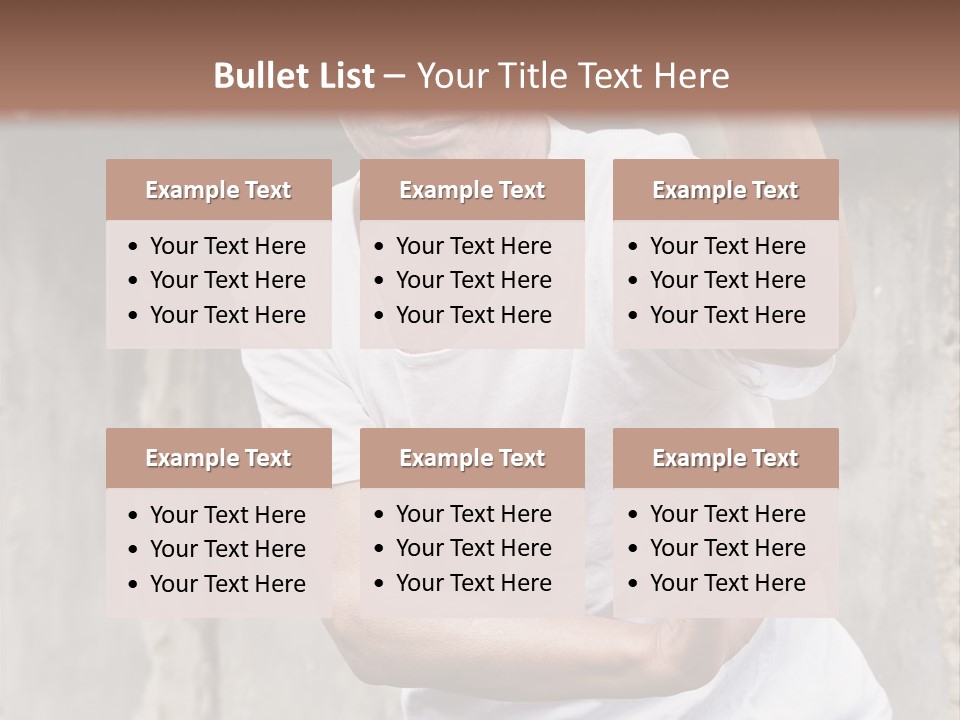 Exercise Meditation China PowerPoint Template