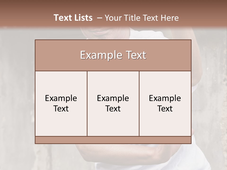 Exercise Meditation China PowerPoint Template