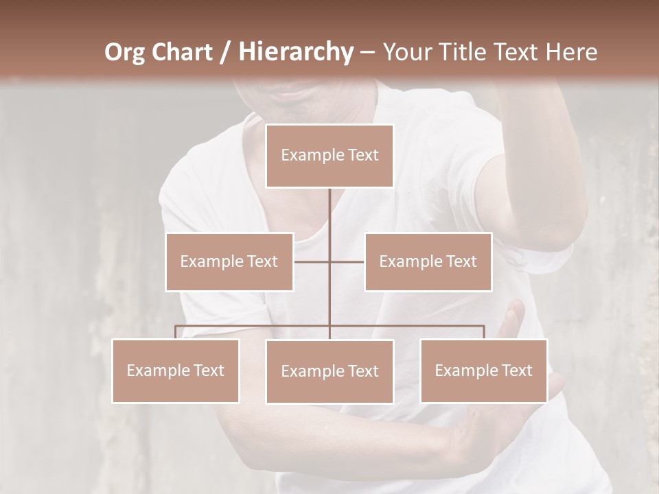 Exercise Meditation China PowerPoint Template