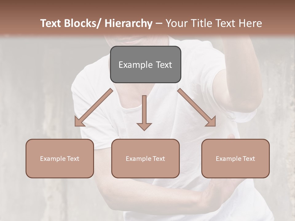 Exercise Meditation China PowerPoint Template
