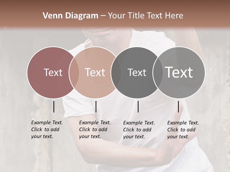 Exercise Meditation China PowerPoint Template