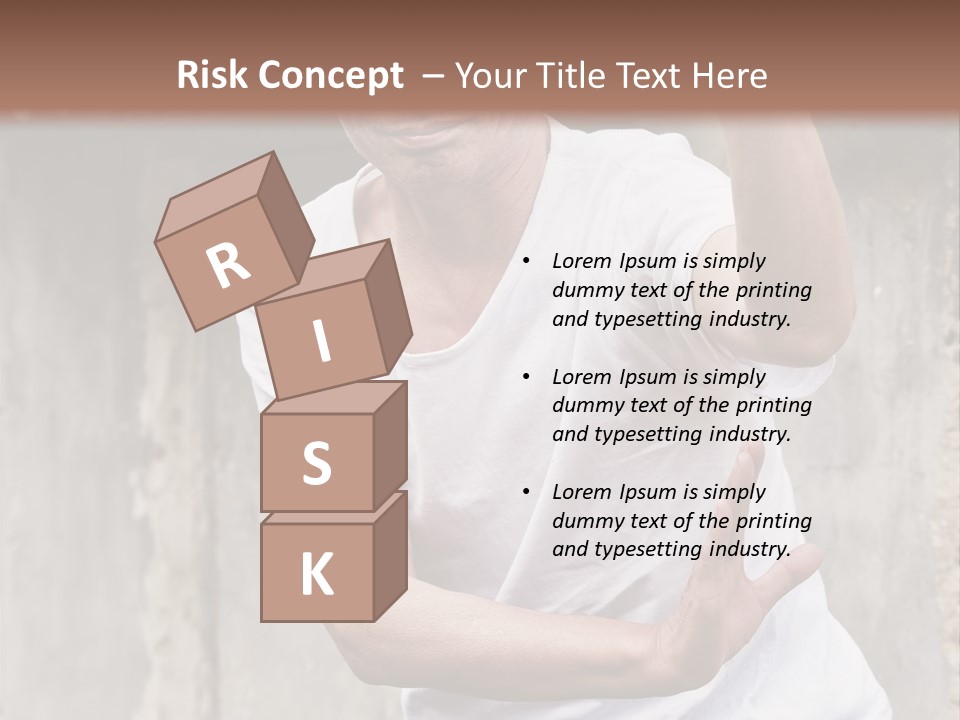 Exercise Meditation China PowerPoint Template