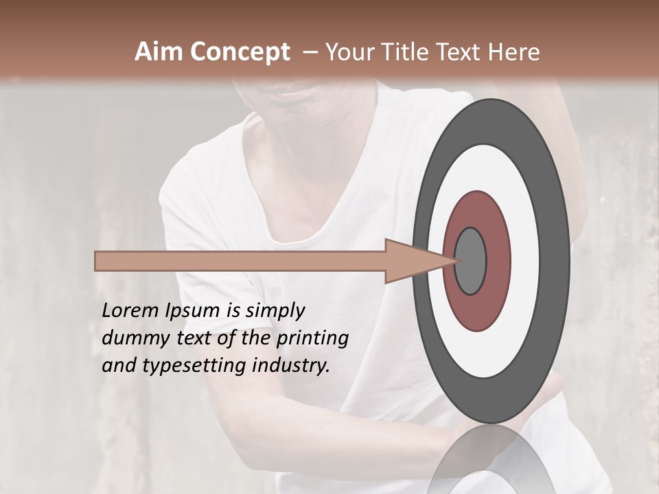 Exercise Meditation China PowerPoint Template