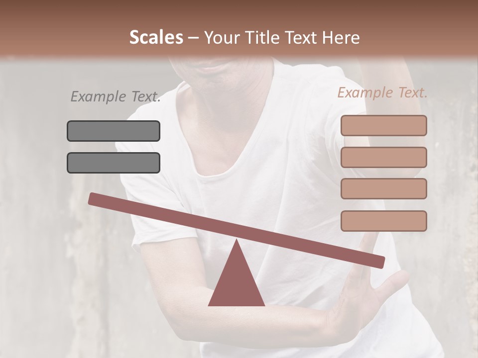 Exercise Meditation China PowerPoint Template