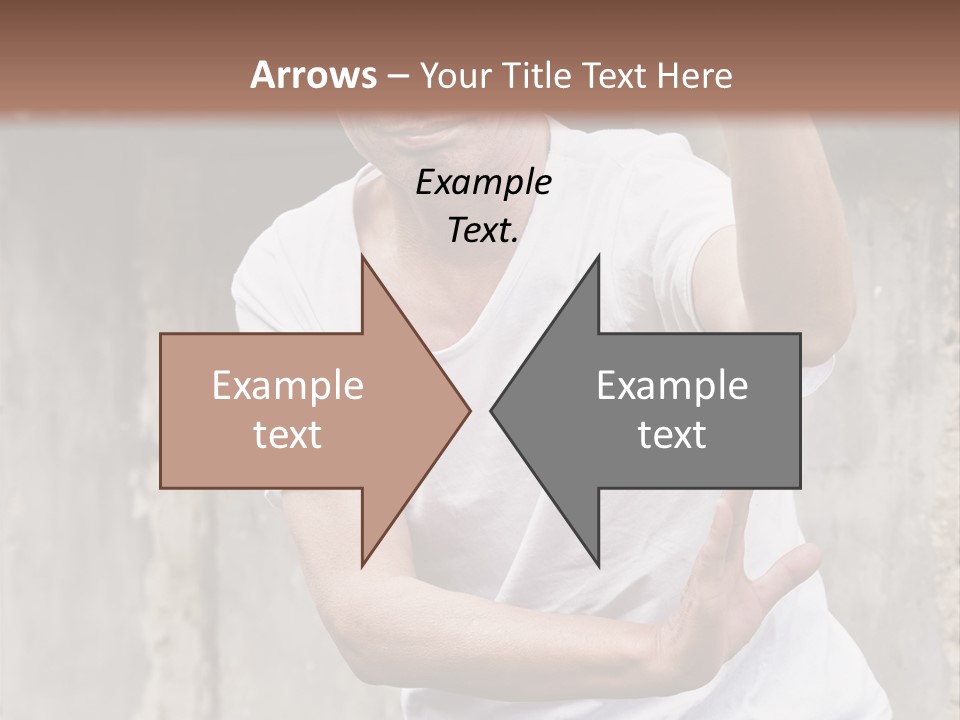 Exercise Meditation China PowerPoint Template