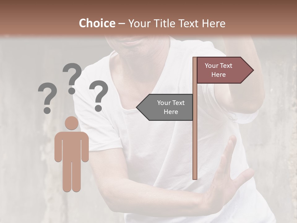 Exercise Meditation China PowerPoint Template