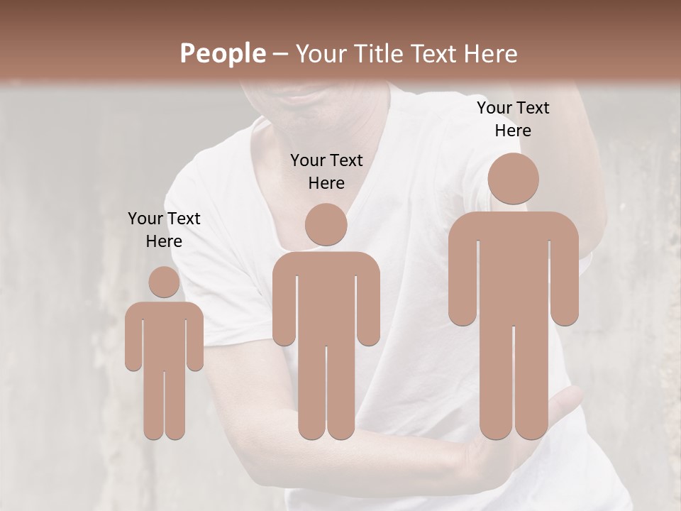 Exercise Meditation China PowerPoint Template