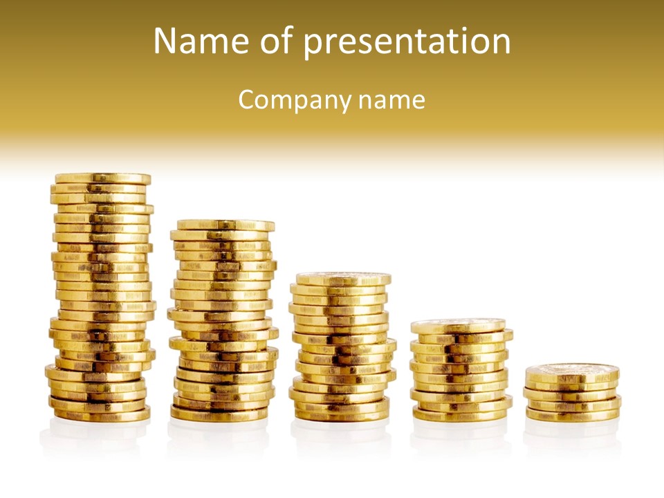 Pile Payment Group PowerPoint Template