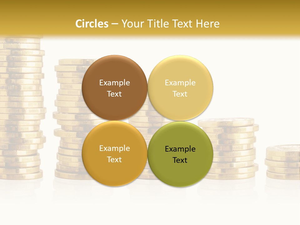 Pile Payment Group PowerPoint Template