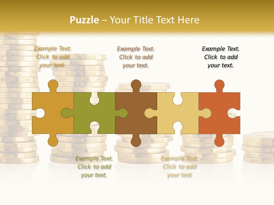 Pile Payment Group PowerPoint Template