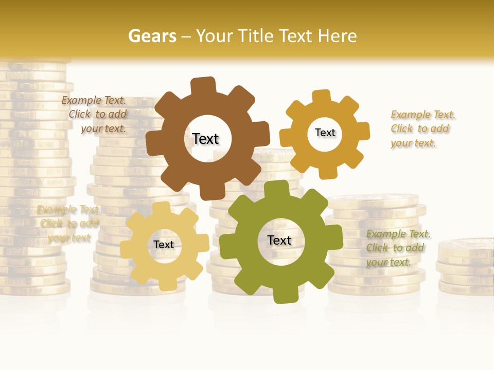 Pile Payment Group PowerPoint Template