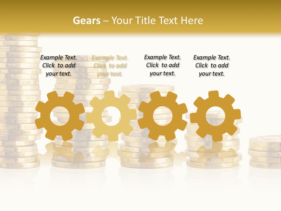 Pile Payment Group PowerPoint Template