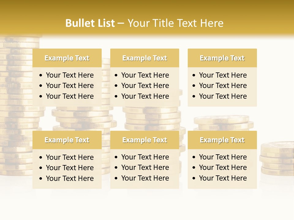 Pile Payment Group PowerPoint Template