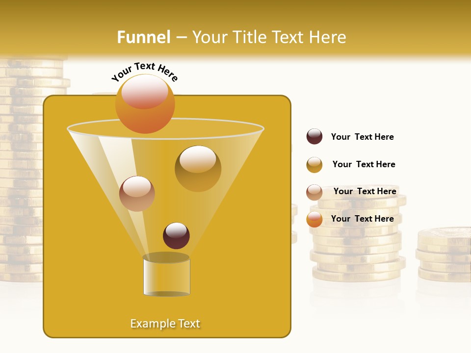 Pile Payment Group PowerPoint Template