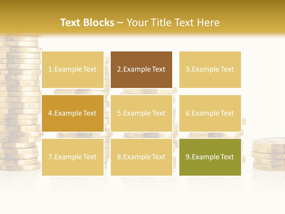 Pile Payment Group PowerPoint Template
