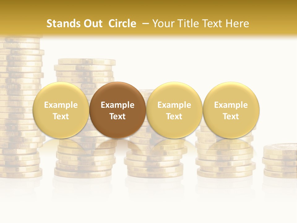 Pile Payment Group PowerPoint Template