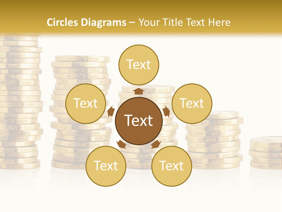 Pile Payment Group PowerPoint Template