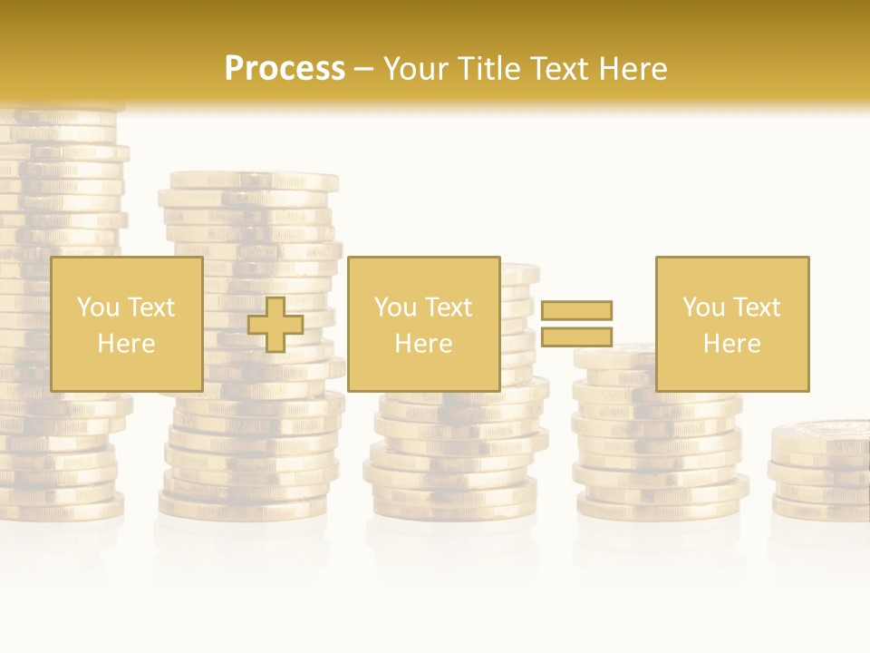 Pile Payment Group PowerPoint Template