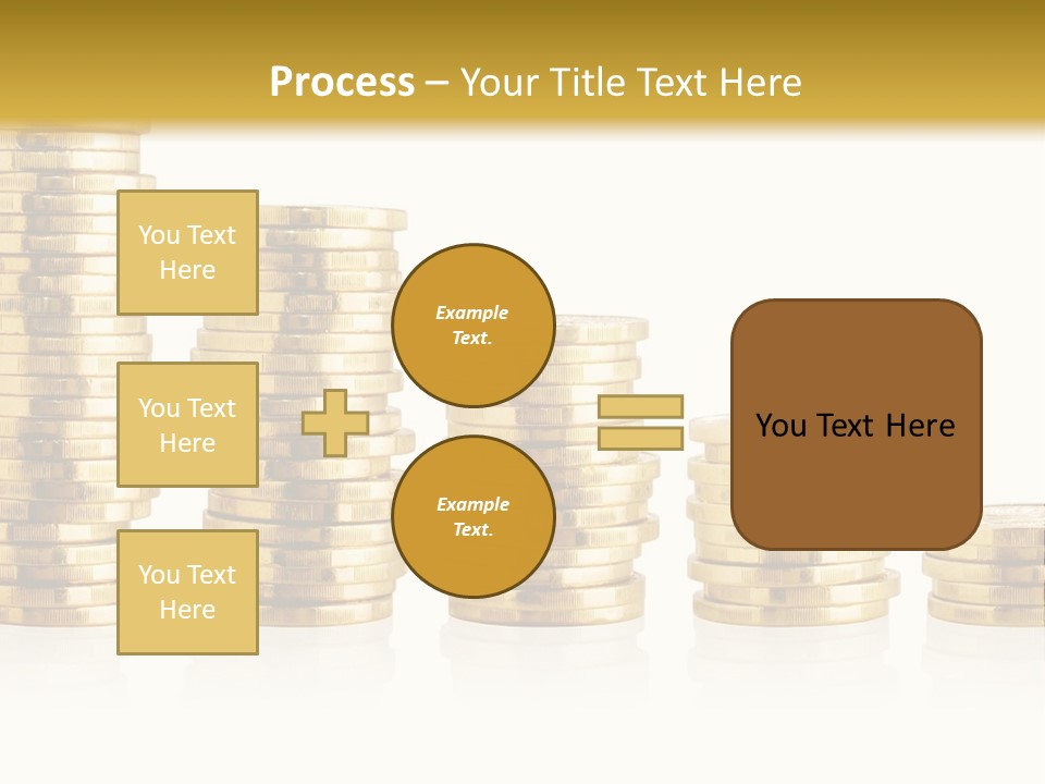 Pile Payment Group PowerPoint Template