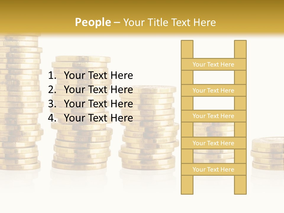 Pile Payment Group PowerPoint Template