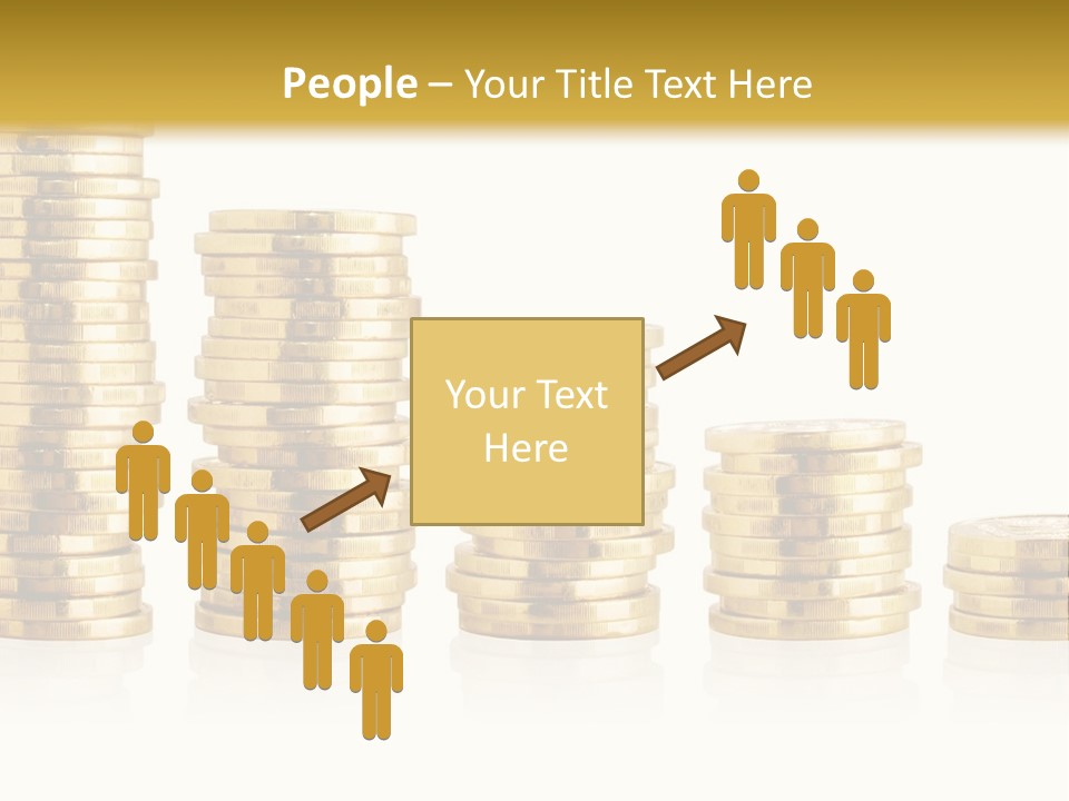 Pile Payment Group PowerPoint Template