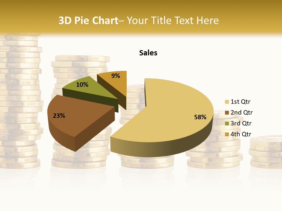 Pile Payment Group PowerPoint Template