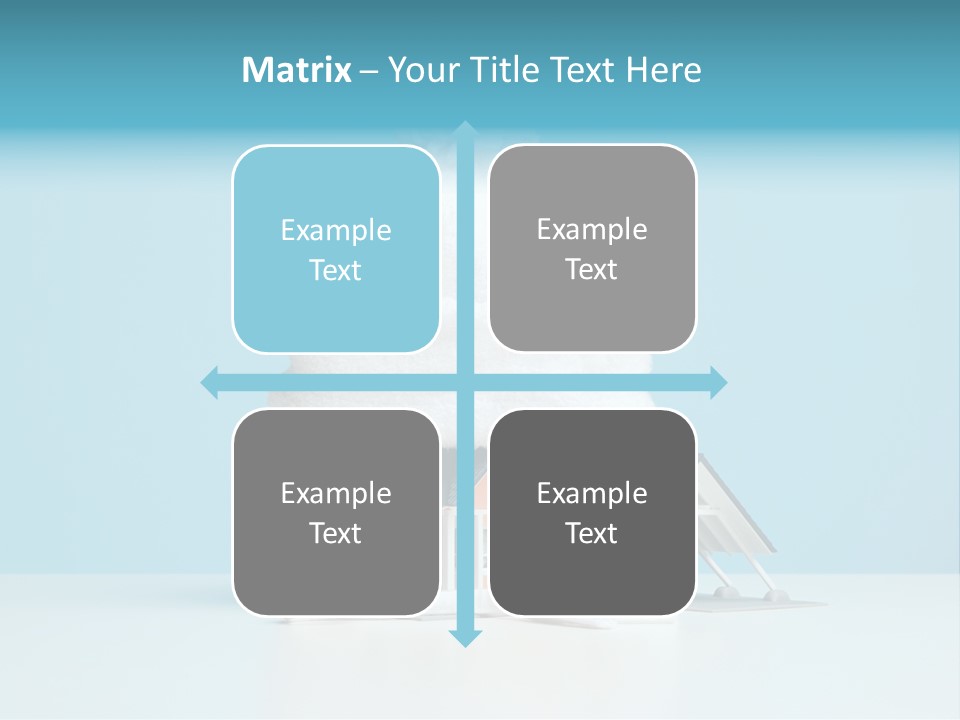 Concept Bobble Hat Isolate PowerPoint Template