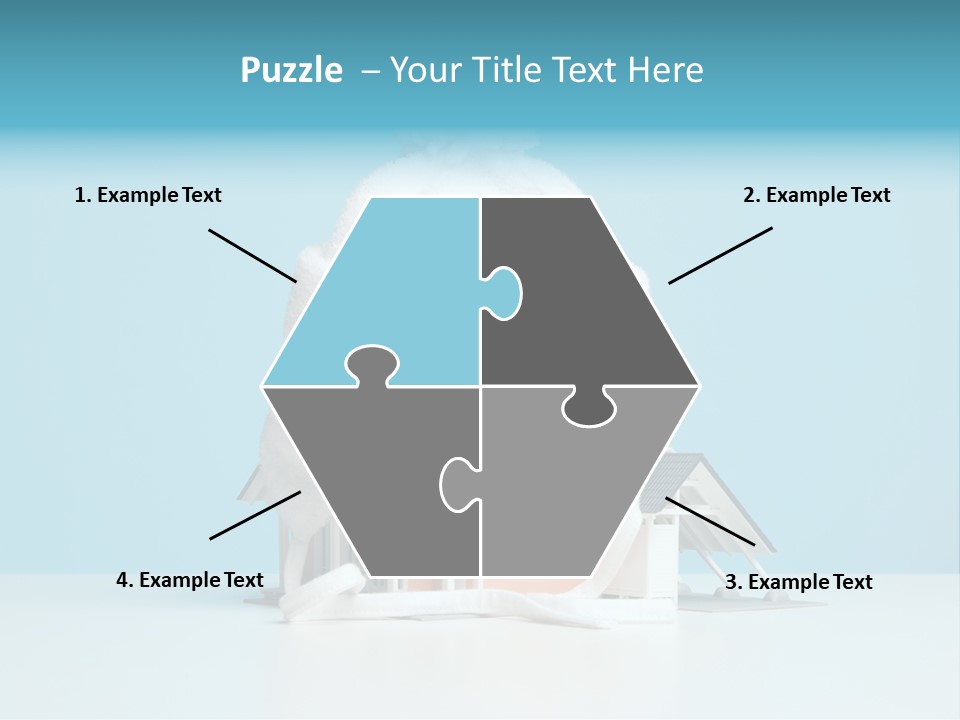 Concept Bobble Hat Isolate PowerPoint Template