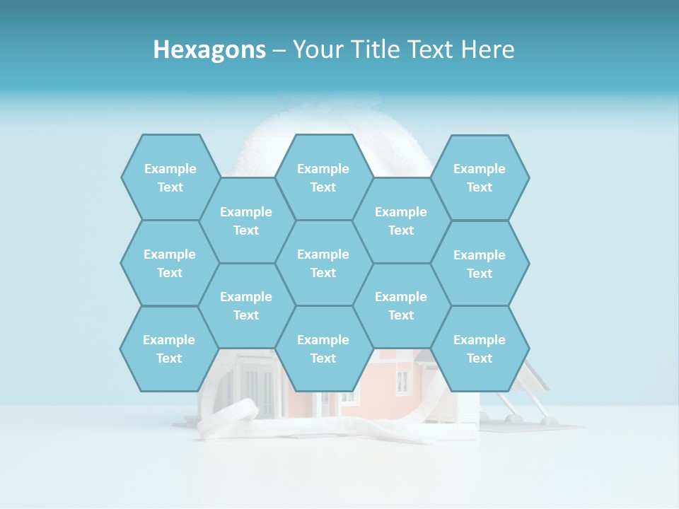 Concept Bobble Hat Isolate PowerPoint Template