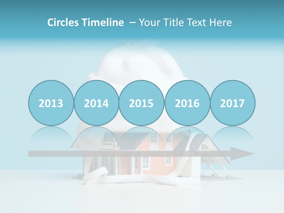 Concept Bobble Hat Isolate PowerPoint Template