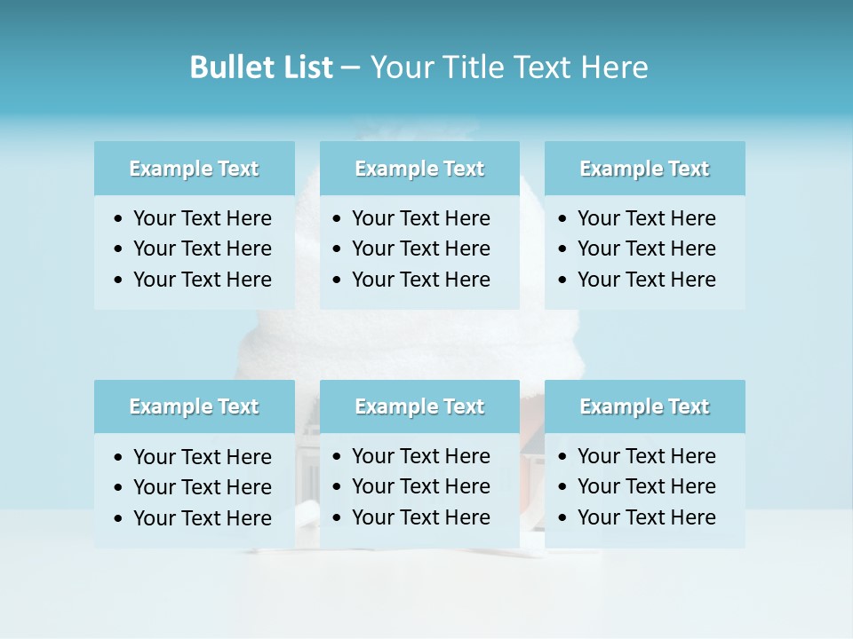 Concept Bobble Hat Isolate PowerPoint Template