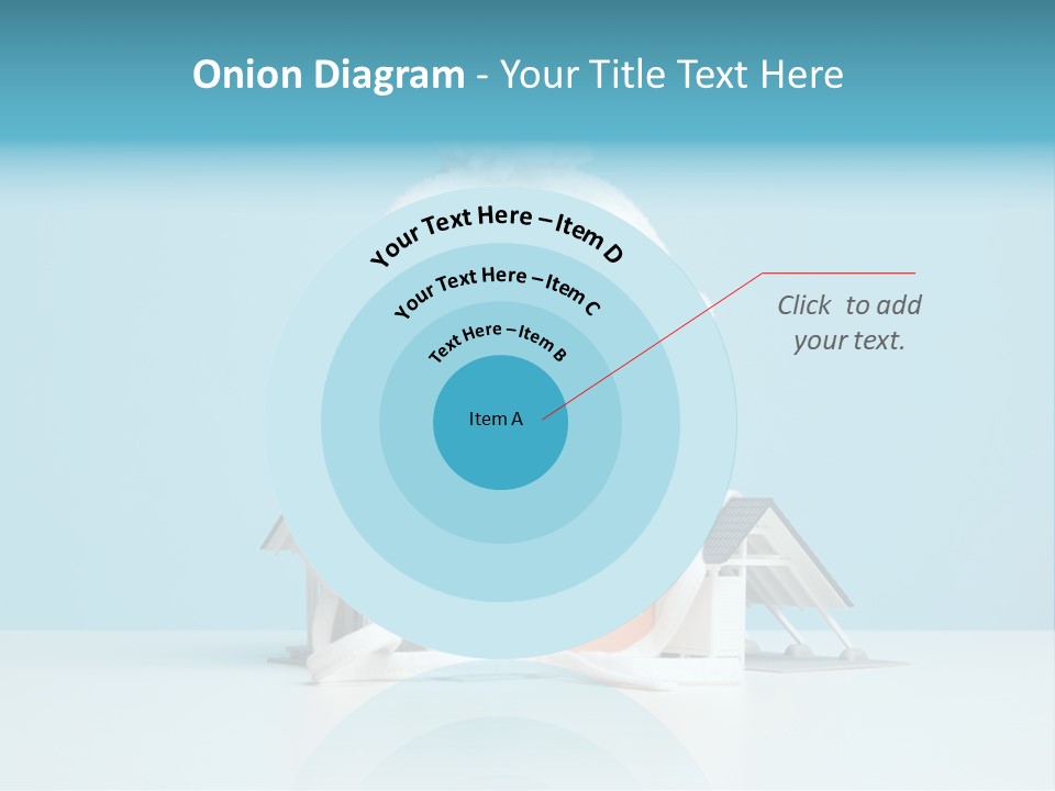 Concept Bobble Hat Isolate PowerPoint Template