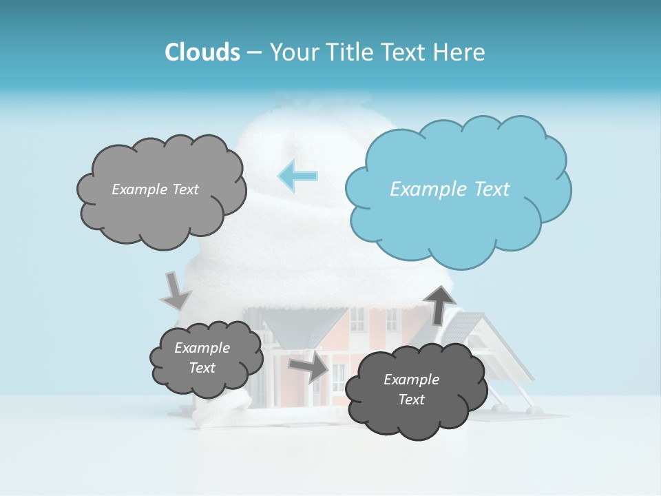 Concept Bobble Hat Isolate PowerPoint Template