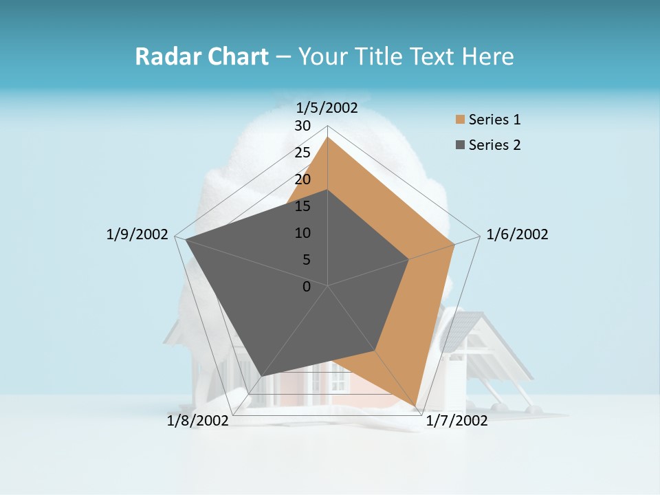Concept Bobble Hat Isolate PowerPoint Template