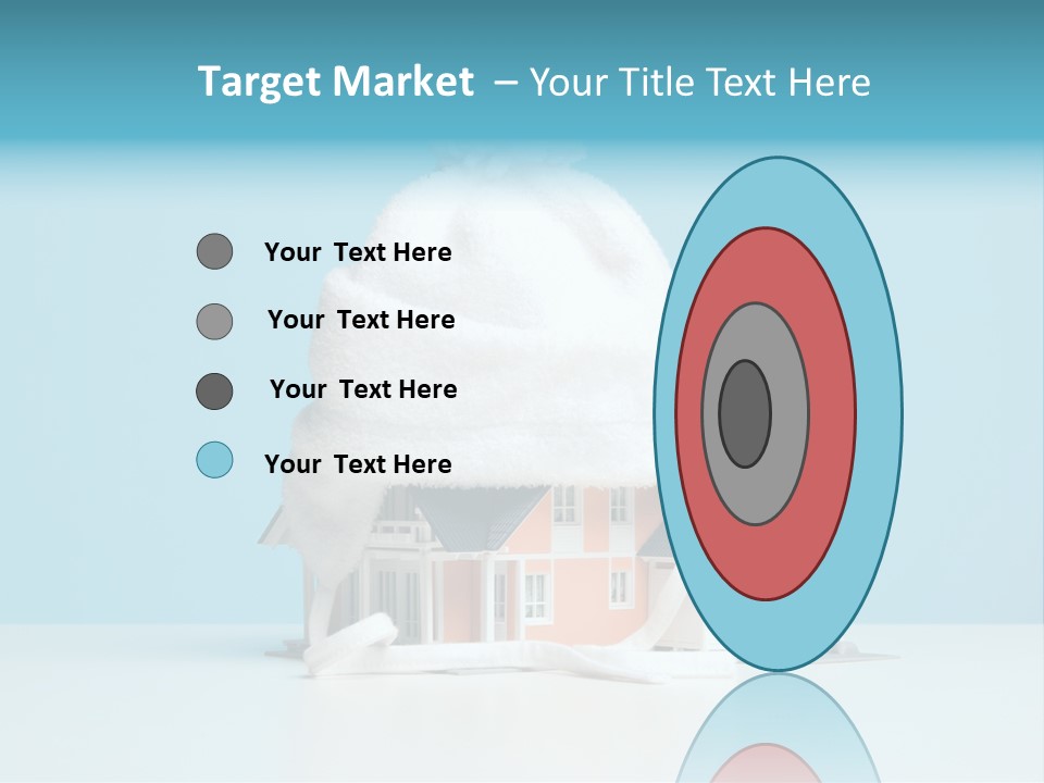 Concept Bobble Hat Isolate PowerPoint Template