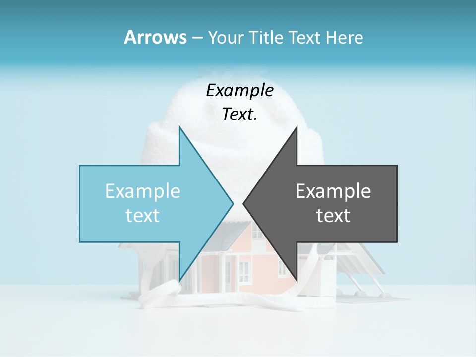 Concept Bobble Hat Isolate PowerPoint Template