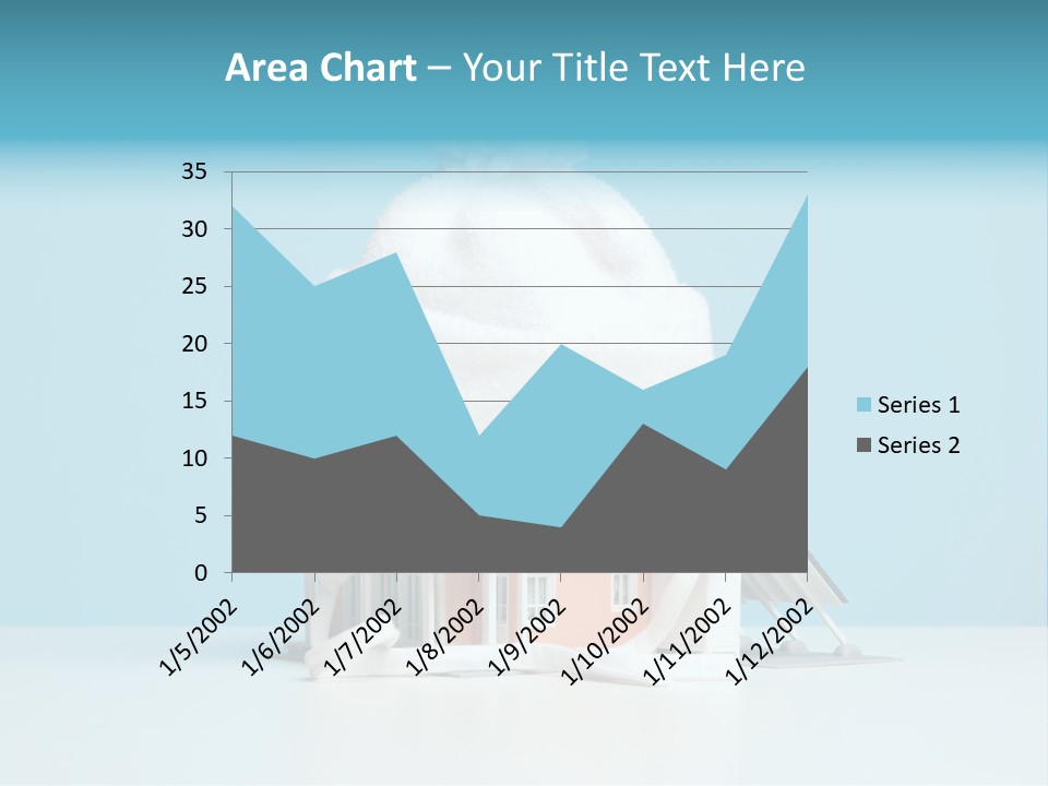 Concept Bobble Hat Isolate PowerPoint Template