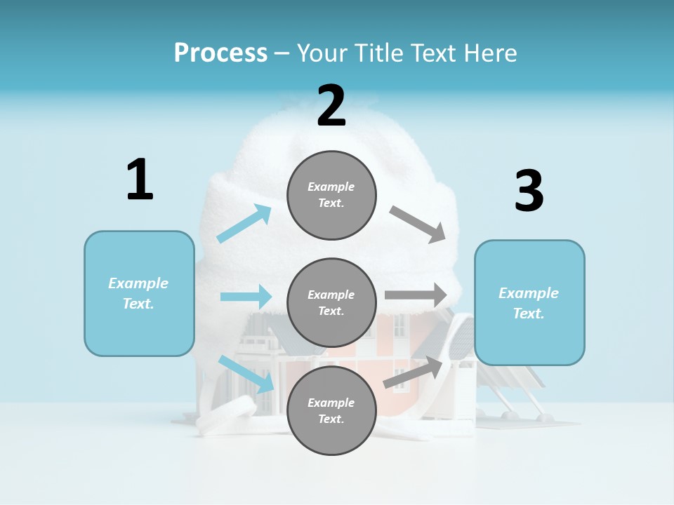Concept Bobble Hat Isolate PowerPoint Template