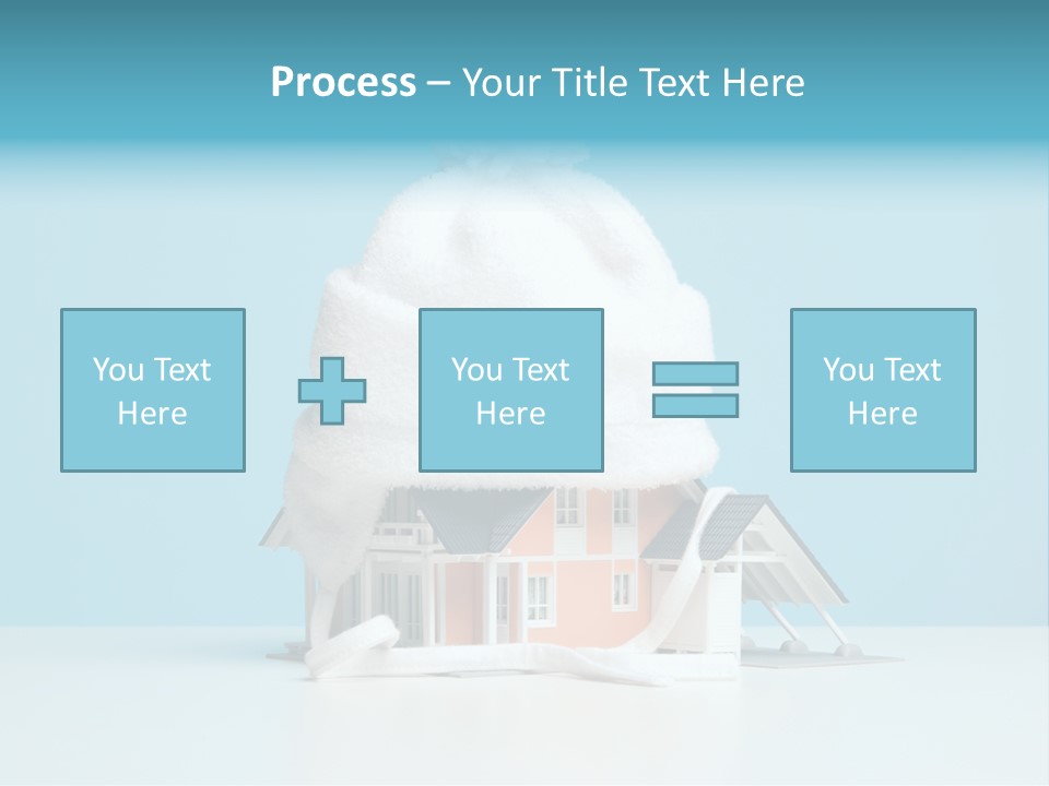 Concept Bobble Hat Isolate PowerPoint Template