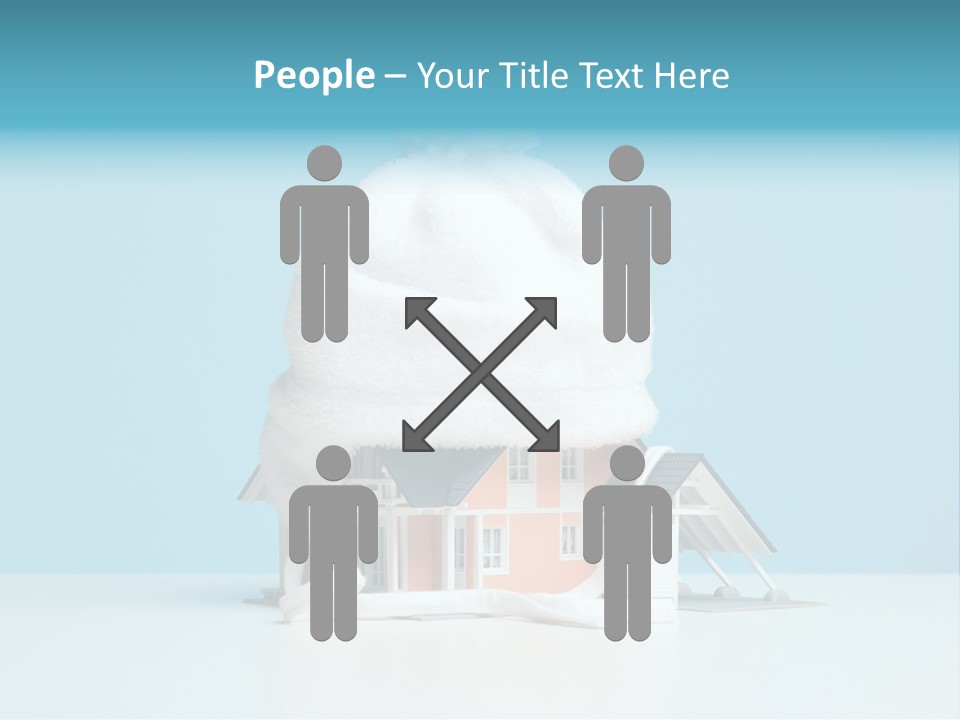 Concept Bobble Hat Isolate PowerPoint Template