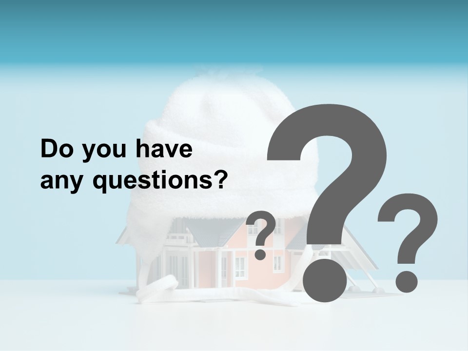 Concept Bobble Hat Isolate PowerPoint Template